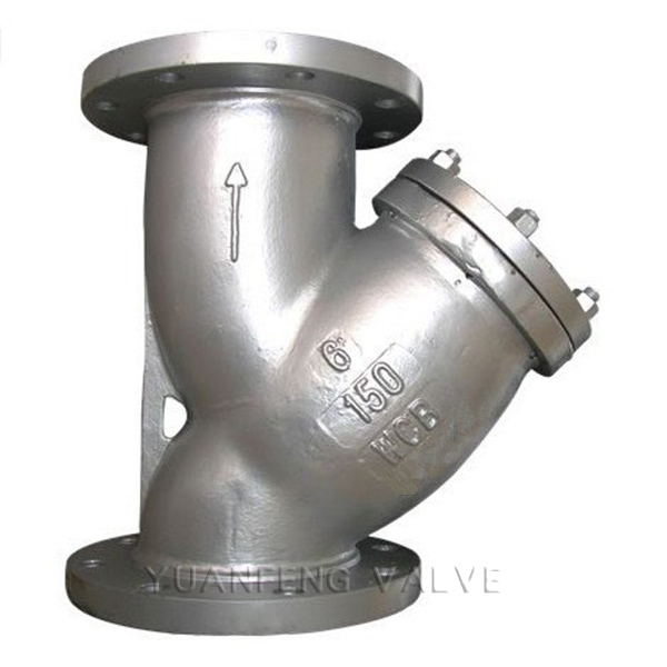 Stainless Steel Flanged Y-Strainer