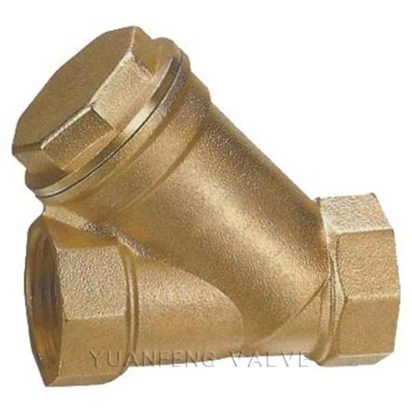 Brass/Bronze Screw Thread Y-Strainer