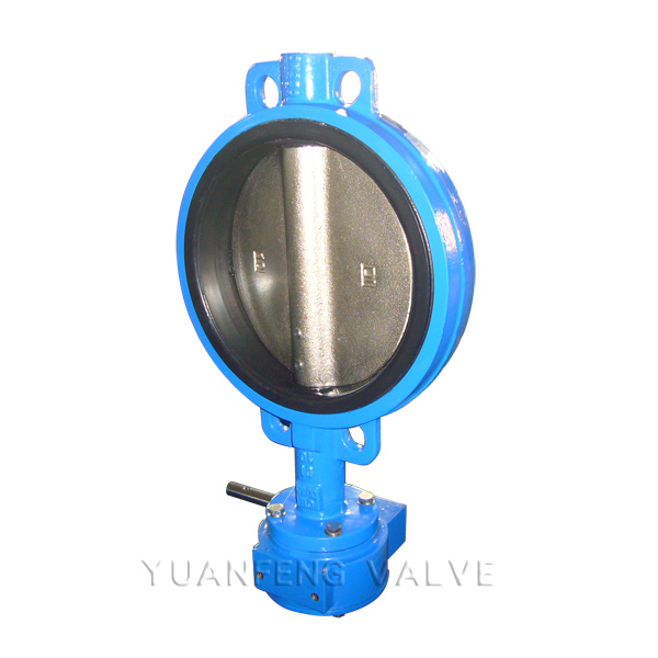 Gear Operated Wafer Type Butterfly Valve