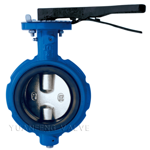Notched Body Wafer Type Butterfly Valve