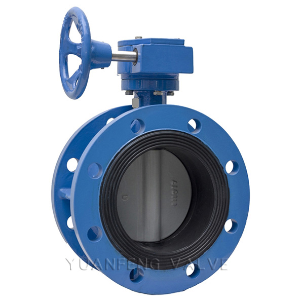 Center Line Flanged Butterfly Valve