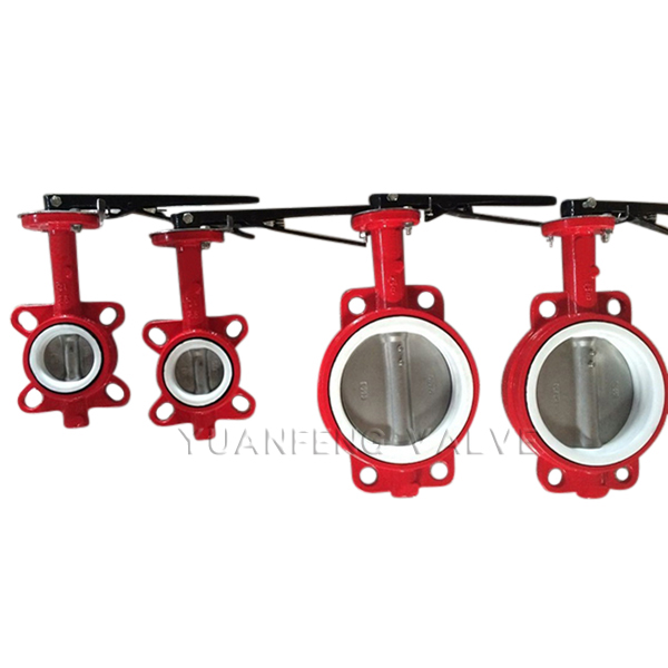 CI / DI Body With PTFE Seat Butterfly Valve