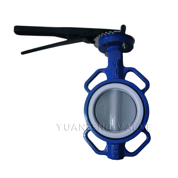 Nylon Coated Wafer Type Butterfly Valve